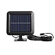 Lampa solara de perete Sl F120 6 x COB LED putere 25W 5000K cu panou solar senzor miscare Neagra Lampa solara de perete Sl F120 6 x COB LED putere 25W 5000K cu panou solar senzor miscare Neagra
