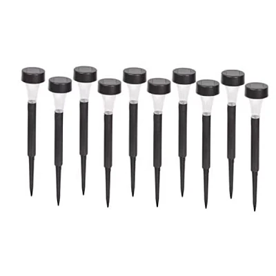 UB Set 10 lampi solare pentru gradina cu Led Negre SO