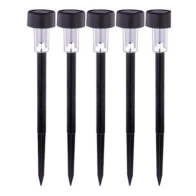 UB Set 10 lampi solare pentru gradina cu Led Negre SO