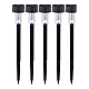 UB Set 10 lampi solare pentru gradina cu Led Negre SO
