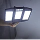 Lampa solara 30w tripla de perete cu senzor de lumina si miscare cu telecomanda IP65 Lampa solara 30w tripla de perete cu senzor de lumina si miscare cu telecomanda IP65