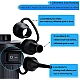 Pompa de aer electrica 12V pentru saltele Pompa de aer electrica 12V pentru saltele