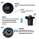 Pompa de aer electrica 12V pentru saltele Pompa de aer electrica 12V pentru saltele
