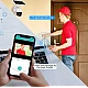 Camera de supraveghere wireless cu panou solar 1080p wifi 360 Infrarosu Camera de supraveghere wireless cu panou solar 1080p wifi 360 Infrarosu