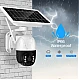 Camera de supraveghere wireless cu panou solar 1080p wifi 360 Infrarosu Camera de supraveghere wireless cu panou solar 1080p wifi 360 Infrarosu