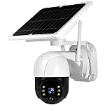 Camera de supraveghere wireless cu panou solar 1080p wifi 360 Infrarosu
