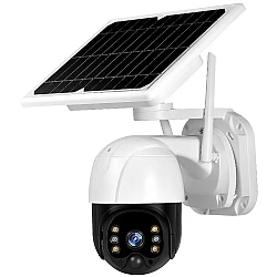 Camera de supraveghere wireless cu panou solar 1080p wifi 360 Infrarosu