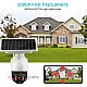 Camera de supraveghere wireless cu panou solar 1080p wifi 360 Infrarosu Camera de supraveghere wireless cu panou solar 1080p wifi 360 Infrarosu