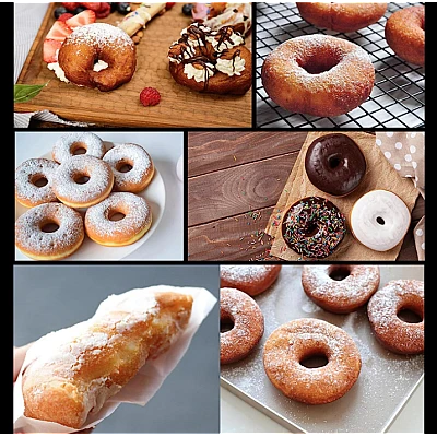 Aparat pentru 7 gogosi Sonifer Donut Maker SF 6076 Aparat pentru 7 gogosi Sonifer Donut Maker SF 6076