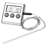 Termometru pentru carne cu afisaj si temporizator 0 250 grade C