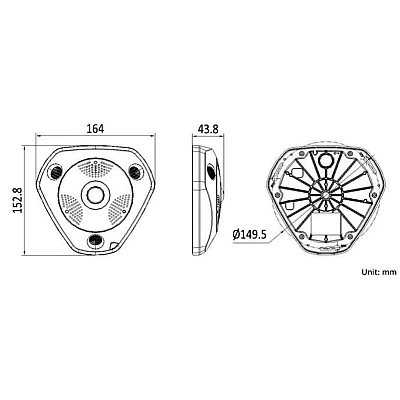 Camera supraveghere VR CAM 360 grade panoramica Camera supraveghere VR CAM 360 grade panoramica