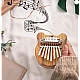 Mini Kalimba cu 8 Clape si Urechiuse portabil ideal pentru incepatori si copii Mini Kalimba cu 8 Clape si Urechiuse portabil ideal pentru incepatori si copii