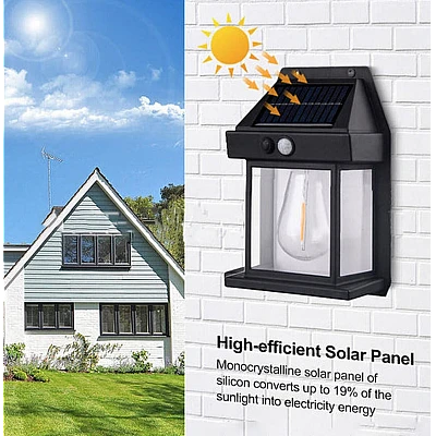 Lampa solara de perete LED cu senzor de miscare fara fir 3W Coba Lampa solara de perete LED cu senzor de miscare fara fir 3W Coba