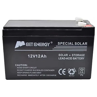 Baterie pentru panou solar Meet Energy 12V 12Ah Baterie pentru panou solar Meet Energy 12V 12Ah