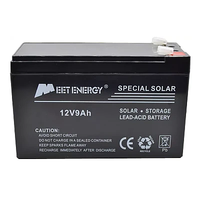 Baterie pentru panou solar Meet Energy 12V 9Ah Baterie pentru panou solar Meet Energy 12V 9Ah