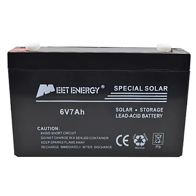 Baterie pentru panou solar Meet Energy 6V 7Ah Baterie pentru panou solar Meet Energy 6V 7Ah
