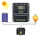 Controler solar 12V/24V/36V/48V 100A display LCD cu 7 moduri de functionare Controler solar 12V/24V/36V/48V 100A display LCD cu 7 moduri de functionare
