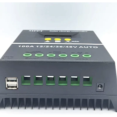 Controler solar 12V/24V/36V/48V 100A display LCD cu 7 moduri de functionare Controler solar 12V/24V/36V/48V 100A display LCD cu 7 moduri de functionare
