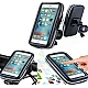 Suport husa telefon mobil LX 01 pentru bicicleta si motocicleta rezistent apa si socuri touchscreen rotativ negru Suport husa telefon mobil LX 01 pentru bicicleta si motocicleta rezistent apa si socuri touchscreen rotativ negru