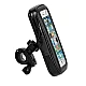 Suport husa telefon mobil LX 01 pentru bicicleta si motocicleta rezistent apa si socuri touchscreen rotativ negru Suport husa telefon mobil LX 01 pentru bicicleta si motocicleta rezistent apa si socuri touchscreen rotativ negru