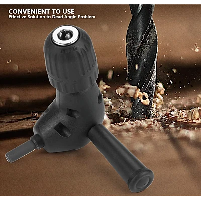 Adaptor mandrina unghiular 90 de grade pentru masina de gaurit Adaptor mandrina unghiular 90 de grade pentru masina de gaurit