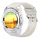 UB Smartwatch V8 HandsFree Bluetooth 3.0 Micro SIM Android Camera 1.3MP Alb