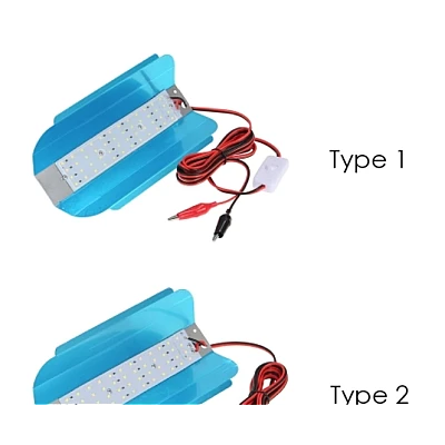 Lampa auto cu clesti caicai 48 de Leduri 50W 12V Lampa auto cu clesti caicai 48 de Leduri 50W 12V