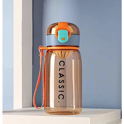 Sticla de apa pentru sport capacitate 600 ml din material rezistent Sticla de apa pentru sport capacitate 600 ml din material rezistent