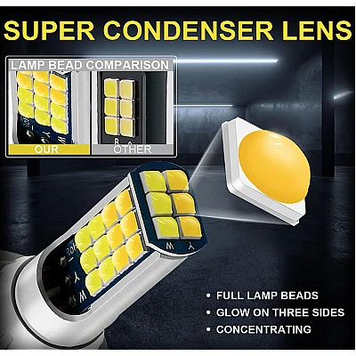 Set 2 Bec Led H7 3030 Smd 90W 9600lm/set cu 2 moduri de lumina (rece si calda) 30 LED Set 2 Bec Led H7 3030 Smd 90W 9600lm/set cu 2 moduri de lumina (rece si calda) 30 LED