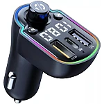 Modulator FM Bluetooth 5.0 Incarcare rapida MP3 Player Tip C PD 20W USB QC 3.0 ZTB A8