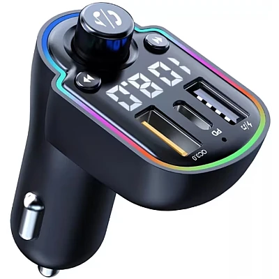 Modulator FM Bluetooth 5.0 Incarcare rapida MP3 Player Tip C PD 20W USB QC 3.0 ZTB A8 Modulator FM Bluetooth 5.0 Incarcare rapida MP3 Player Tip C PD 20W USB QC 3.0 ZTB A8