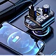 Modulator Fm auto ZTB A10 20W Rgb cu incarcare rapida Negru Modulator Fm auto ZTB A10 20W Rgb cu incarcare rapida Negru