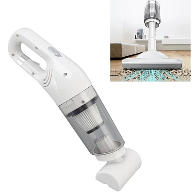 Aspirator ALB de mana JB-168 portabil silentios aspiratie puternica cu Usb 120W Alb Aspirator ALB de mana JB-168 portabil silentios aspiratie puternica cu Usb 120W Alb