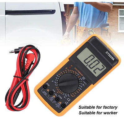 Multimetru DT9205A electric digital multifunctional universal cu test de electricitate durabil de inalta precizie Multimetru DT9205A electric digital multifunctional universal cu test de electricitate durabil de inalta precizie