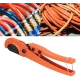 Cleste ergonomic pentru taiat tevi cu lame fixe din otel Pipe Cutter Portocaliu