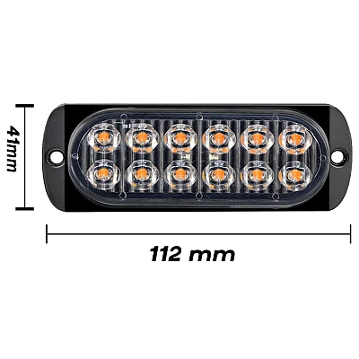 Set doua proiectoare cu 12 Leduri 36W 2 Fire Lampi Gabarit Set doua proiectoare cu 12 Leduri 36W 2 Fire Lampi Gabarit