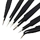 Set 6 pensete de precizie FAc otel inoxidabil antistatic Negru Set 6 pensete de precizie FAc otel inoxidabil antistatic Negru