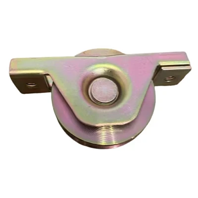 Roata poarta culisanta ingusta diametru 80mm cu sina tip teava Roata poarta culisanta ingusta diametru 80mm cu sina tip teava