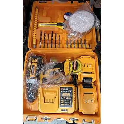 Bormasina Autofiletanta cu Trusa 26V 5Ah 2XAcumulatori Bormasina Autofiletanta cu Trusa 26V 5Ah 2XAcumulatori