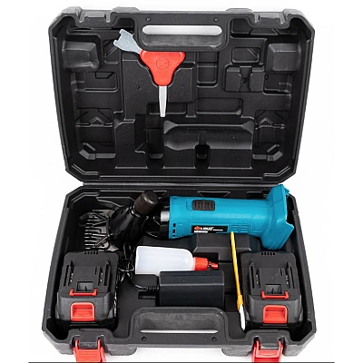 Masina electrica de tuns oi Liduo cu 2 acumulatori 21V viteza reglabila Masina electrica de tuns oi Liduo cu 2 acumulatori 21V viteza reglabila