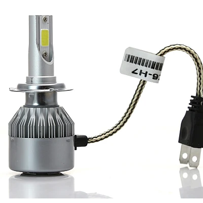 Set 2 becuri Led auto C6 H7 putere 36W 3800LM temperatura 6500K Set 2 becuri Led auto C6 H7 putere 36W 3800LM temperatura 6500K
