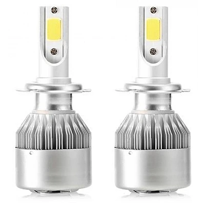 Set 2 becuri Led C6 H3 putere 36W temperatura 6500K Set 2 becuri Led C6 H3 putere 36W temperatura 6500K
