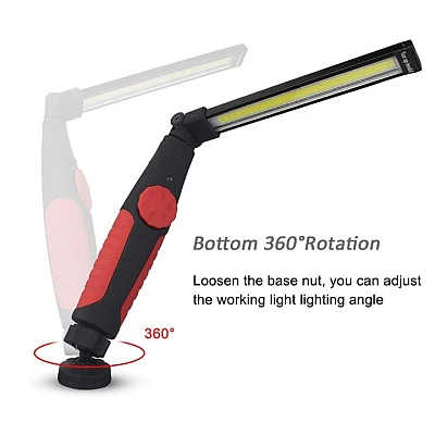 Lampa lucru RT55 slim Intensitate reglabila baza Magnetica incarcare usb Inspectie Auto