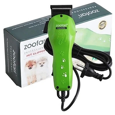 Aparat de tuns DC 38 pentru animale cu 4 accesorii incluse putere 10W Verde Aparat de tuns DC 38 pentru animale cu 4 accesorii incluse putere 10W Verde