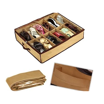 Organizator incaltaminte din panza 66 x 54 x 11 cm Organizator incaltaminte din panza 66 x 54 x 11 cm