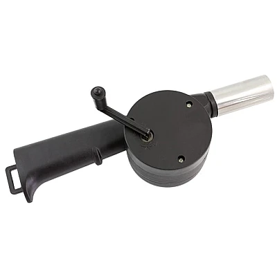Suflanta manuala pentru gratar intretinerea focului din plastic si otel 25cm Suflanta manuala pentru gratar intretinerea focului din plastic si otel 25cm