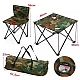 Set 1 Masa cu 2 Scaune Pentru Camping Pliabile Model Army Geanta Inclusa Set 1 Masa cu 2 Scaune Pentru Camping Pliabile Model Army Geanta Inclusa