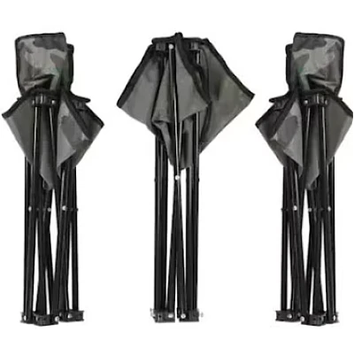 Set 1 Masa cu 2 Scaune Pentru Camping Pliabile Model Army Geanta Inclusa Set 1 Masa cu 2 Scaune Pentru Camping Pliabile Model Army Geanta Inclusa