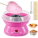 Masina pentru facut vata de zahar putere 450W Roz Masina pentru facut vata de zahar putere 450W Roz