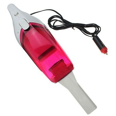 Aspirator DC 12 auto manual fara sac 12V rosu Aspirator DC 12 auto manual fara sac 12V rosu